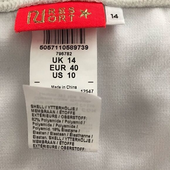 NEW RIVER ISLAND white bikini bottoms! Pink embroidery Side tie - Picture 5 of 6